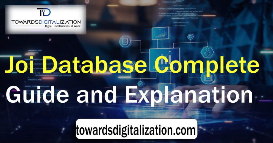 Joi Database Complete Guide and Explanation